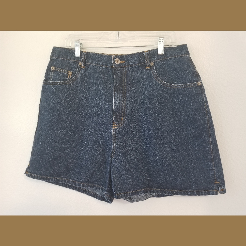 Halston Jeanswear DW High Waisted Jean Shorts 16